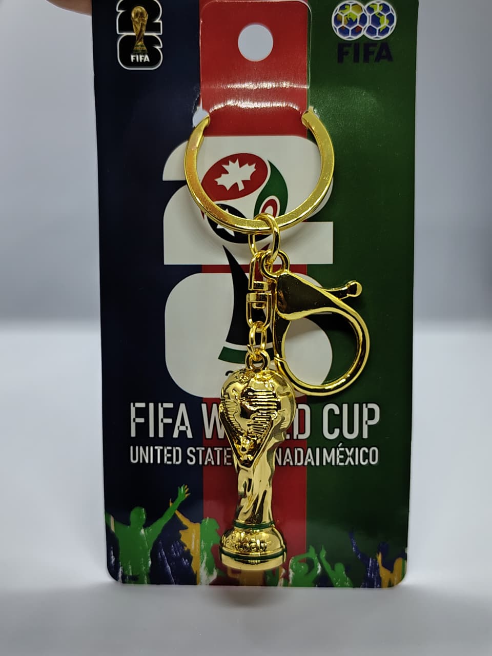 FIFA World Cup trophy keychain (heavy)