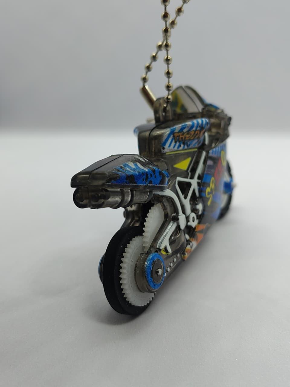 Speed Knight keychain (spark lighting effect when moving)