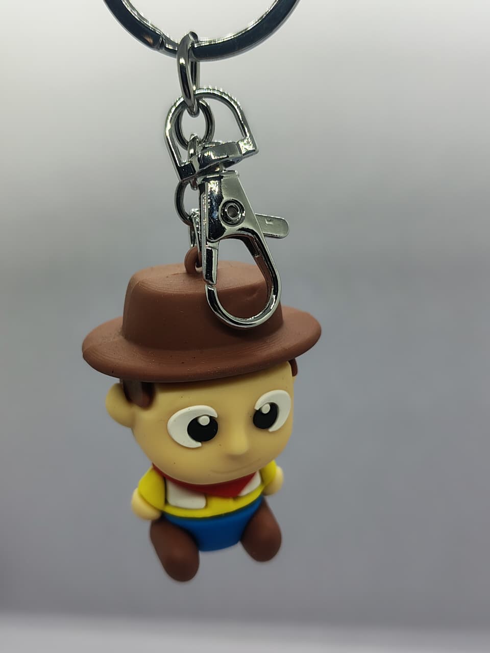 Disney Toy Story Woody character rubber keychain