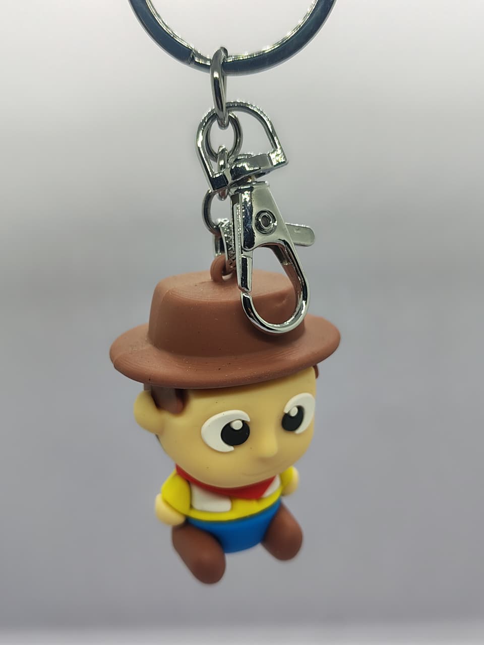 Disney Toy Story Woody character rubber keychain