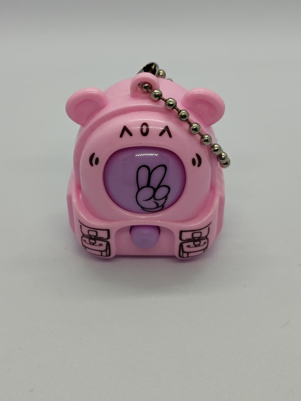 mini "Rock Paper Scissors" keychain