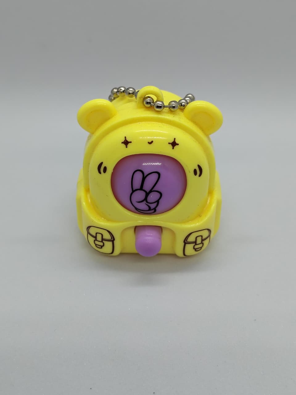 mini "Rock Paper Scissors" keychain