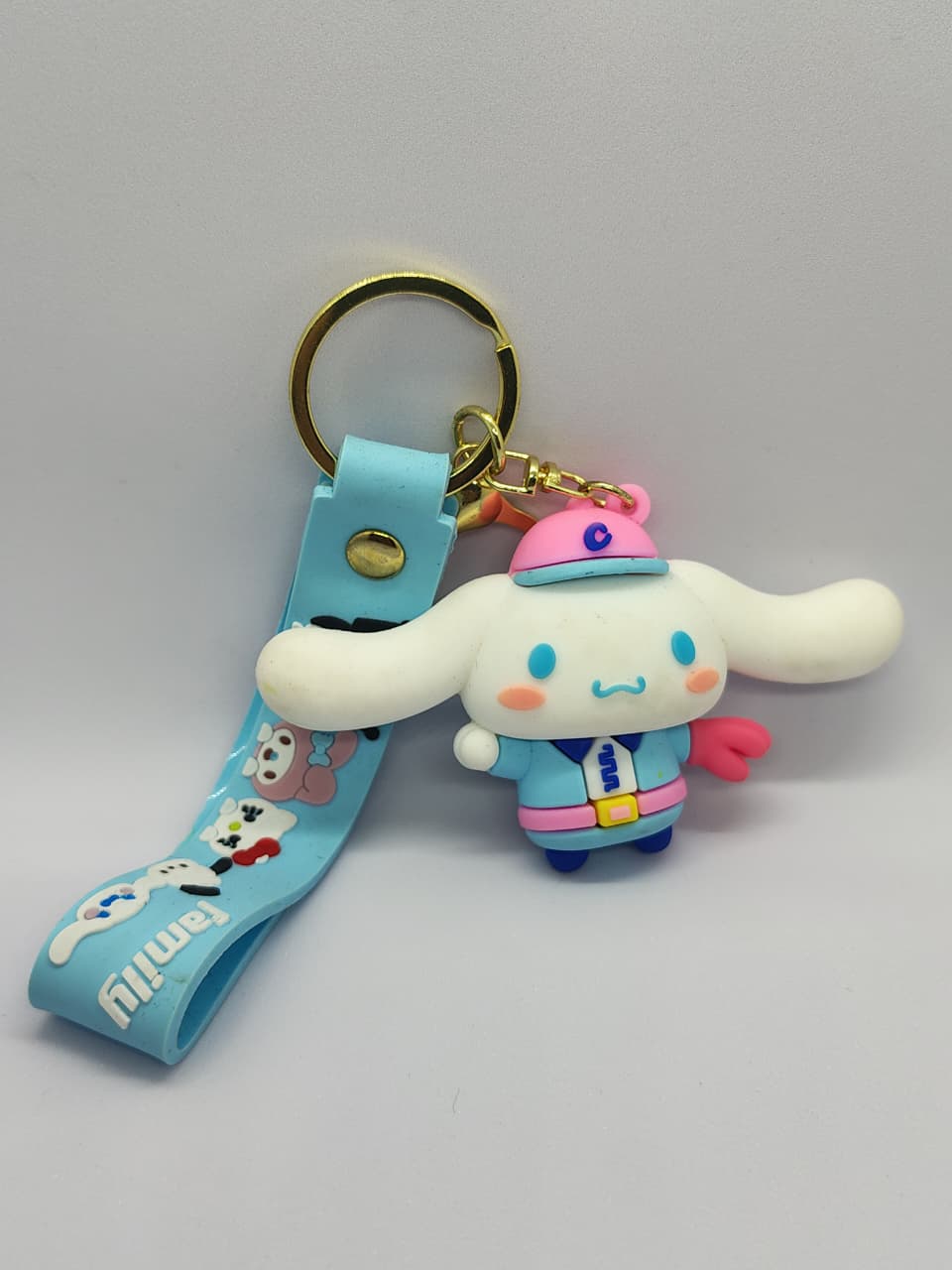 Cinnamoroll 3D cartoon keychain