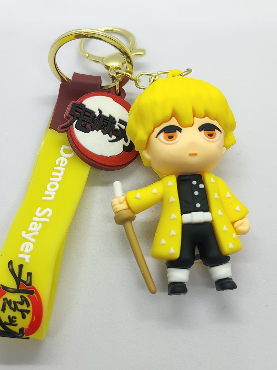 Zenitsu Agatsuma Demon Slayer keychain