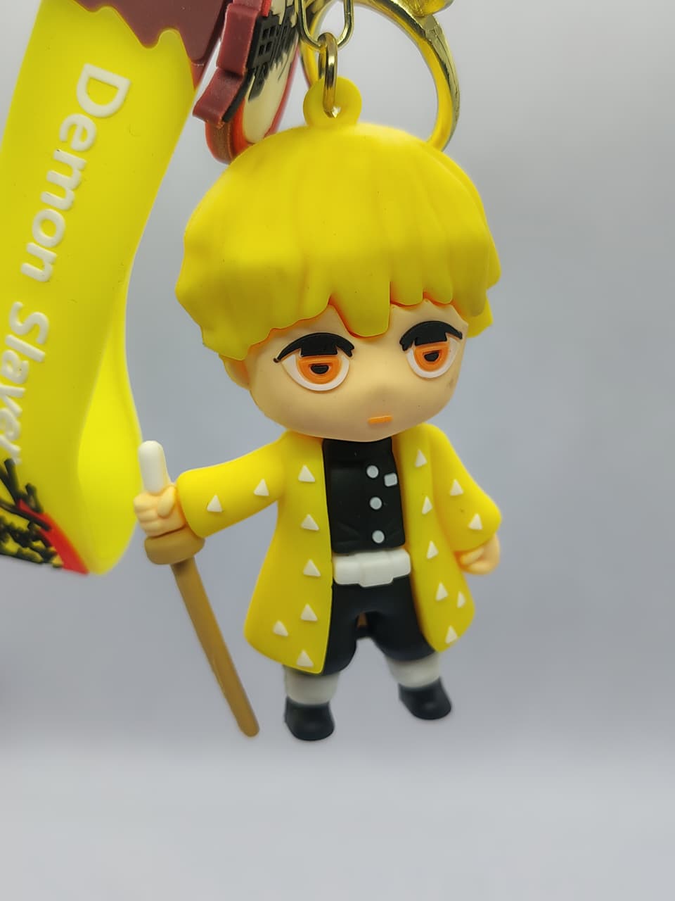 Zenitsu Agatsuma Demon Slayer keychain