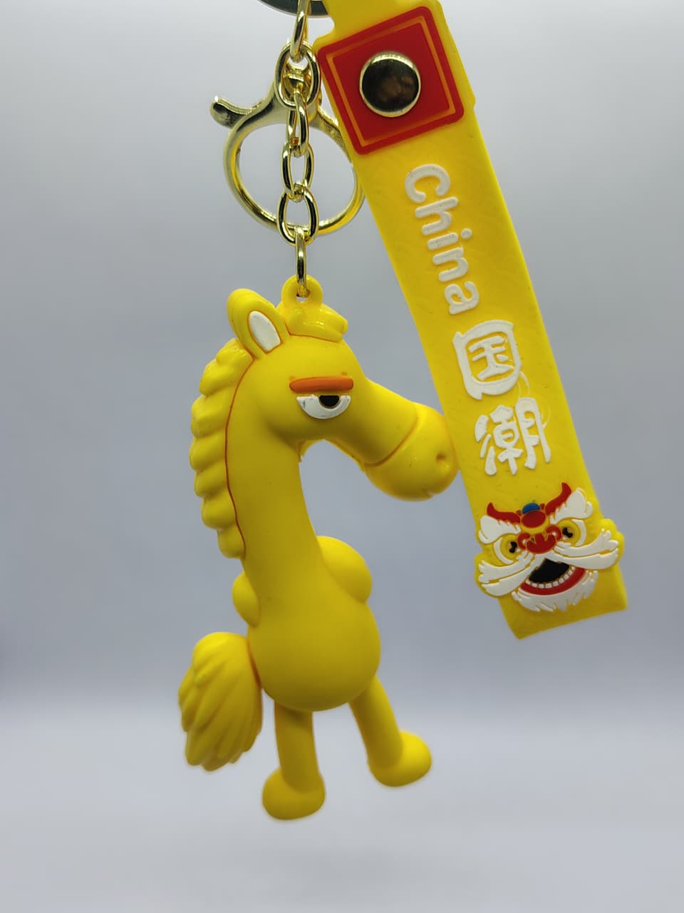 LUCKY Zodiac Horse keychain