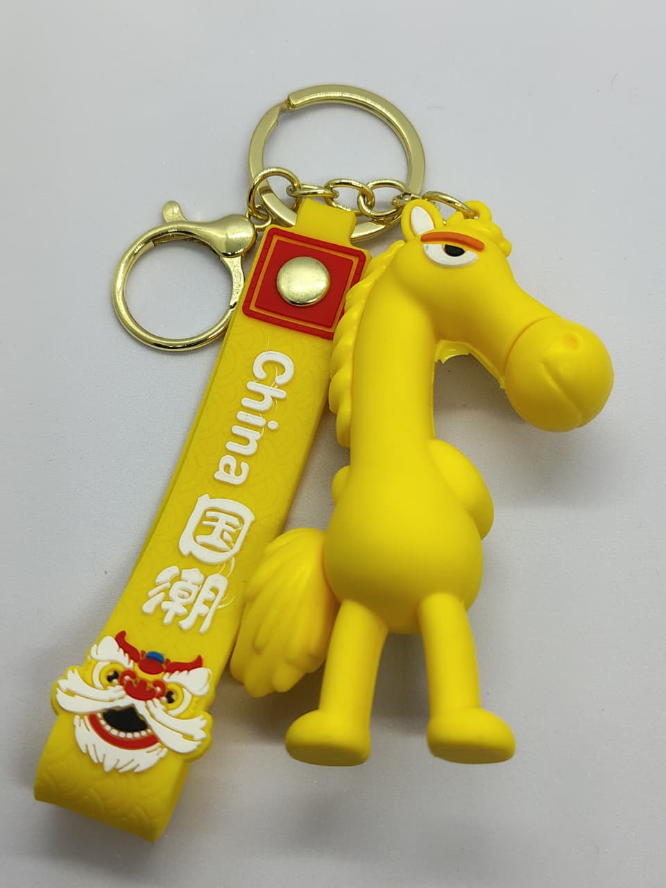 LUCKY Zodiac Horse keychain