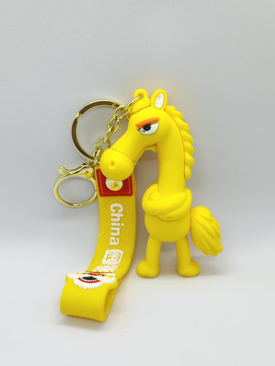 LUCKY Zodiac Horse keychain