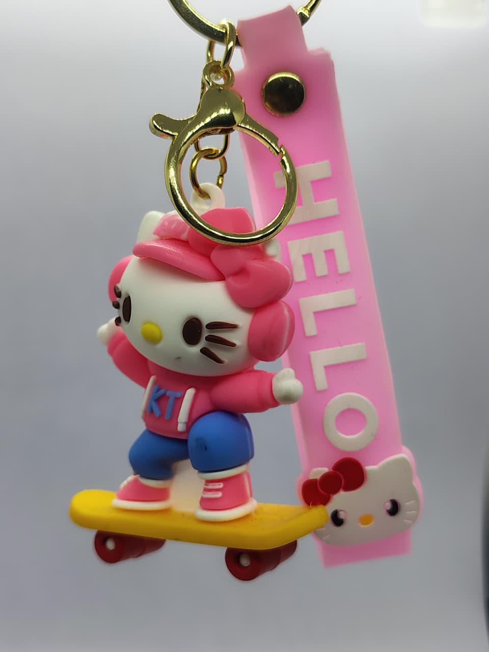 CUTE HELLO KITTY Keychain (PINK)