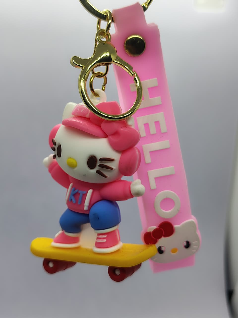 CUTE HELLO KITTY Keychain (PINK)