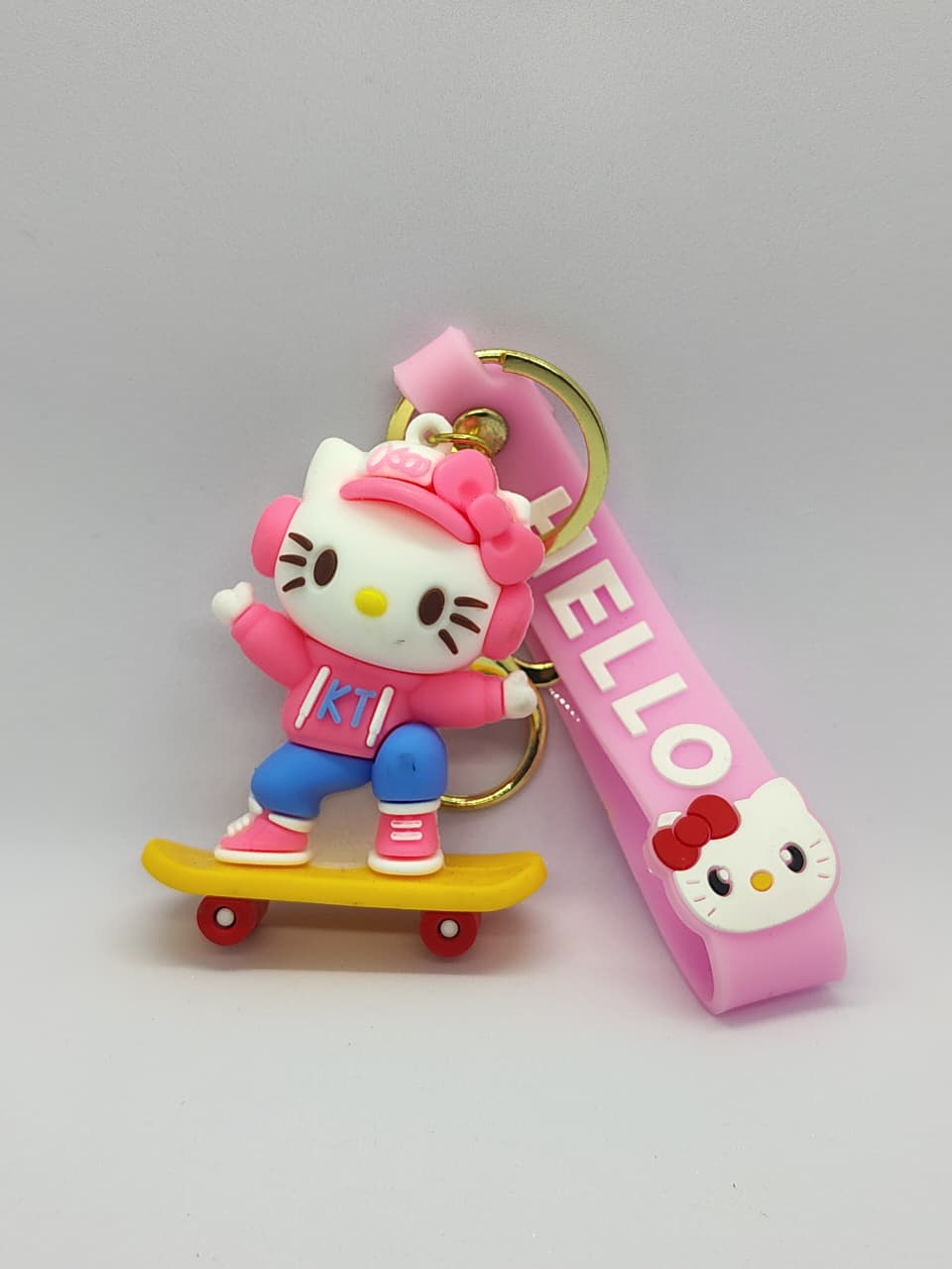 CUTE HELLO KITTY Keychain (PINK)