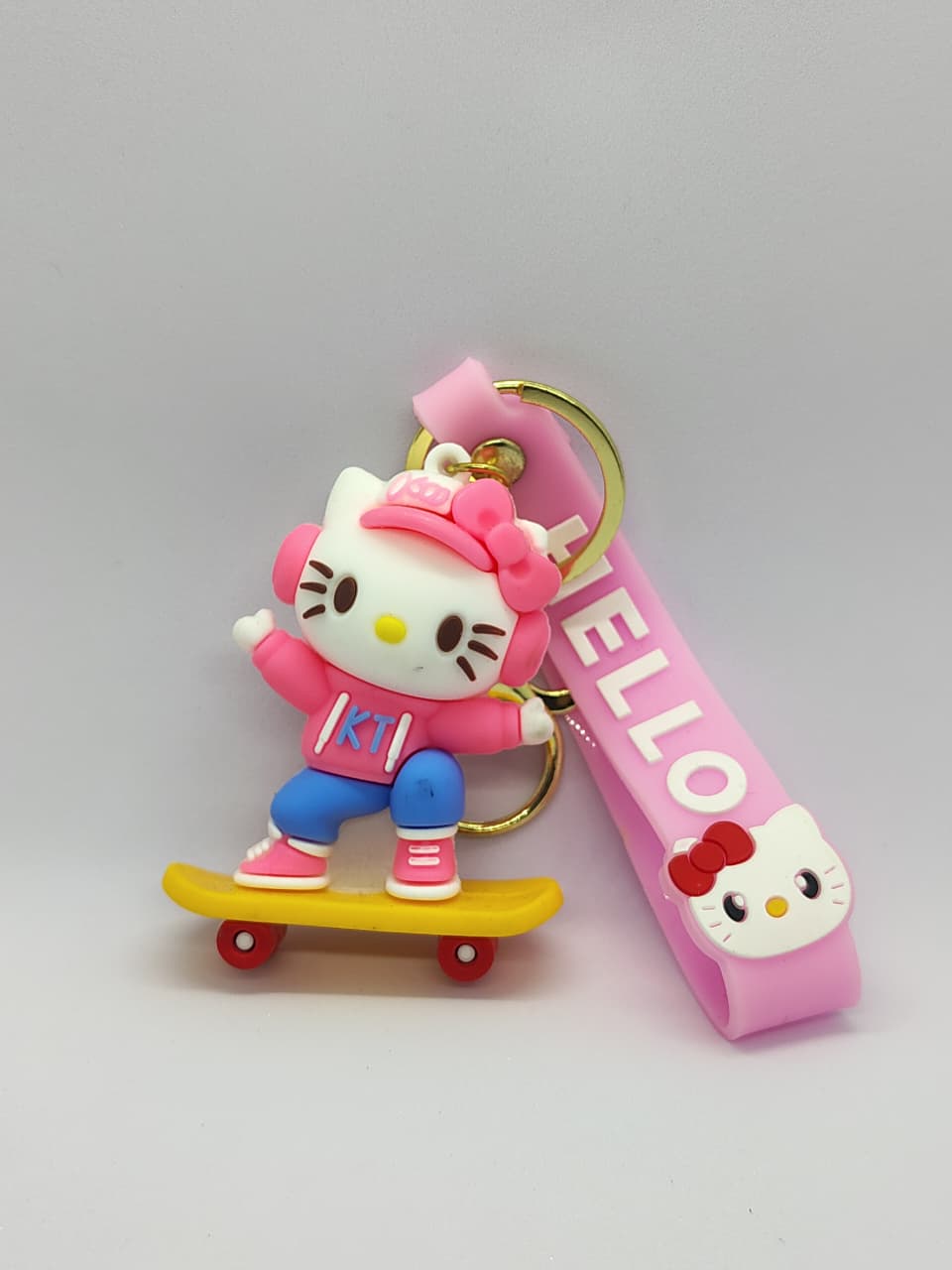CUTE HELLO KITTY Keychain (PINK)